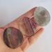 Manekieko Natural Fluorite Water Drop Chakra Thumb Worry Stone - Stress Relief Healing Reiki Crystal Pocket Palm Stone - Buy Online on GoSupps.com