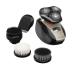 Remington XR1410 Verso Wet & Dry Men's Shaver & Trimmer Grooming Kit  Men's Electric Razor  Facial Cleaning Brush  Beard Trimmer 5 Piece with Shaver Head