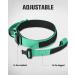 Joytale Tactical Dog Collar for Large Dogs | Durable Dog Collar with Handle & QR Code Tag - Turquoise - International Shipping Available - Buy Online on GoSupps.com