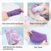 ZXCHOME African Scrub Net Very Easy to Create Many Bubbles Suitable for Women and Men African Sponge African Net African Fabric (Blue/Purple/Brown) - Buy Online on GoSupps.com