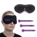 Sleep Heroes 3D Eye Mask & Storage Bag - Ultimate Light Blocking for Travel | Unisex Comfort - Buy Online on GoSupps.com