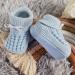 Royal Icon Baby Booties 0-3 Months Blue - Soft & Stylish Newborn Slippers for Boys and Girls - Ri403 Ri1045 - Buy Online on GoSupps.com