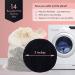 MUEROSA 14 pcs Reusable Bamboo Makeup Remover Pads | Natural Bamboo Fiber Rounds - Black Edition - Buy Online on GoSupps.com