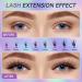 320 PCS Fluffy Lash Clusters - 3D Volume Faux Mink Eyelashes with Invisible Band | 10-16mm Wispy Eyelash Extensions for Easy Application - Buy Online on GoSupps.com