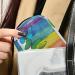Pfrewn 7 Day Rainbow Watercolor Butterfly Pill Organizer | Portable Weekly Vitamin & Medicine Holder - Travel-Friendly Zipper Pouch - Buy Online on GoSupps.com