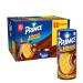 Prince de Lu Chocolat - Chocolate Flavor Filled Biscuit - Whole Wheat - Ideal for Snacks - Pack of 12 Packs of 300 g