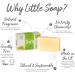 Little Soap Co. Naturals Ginger & Lemongrass Bar Soap - Vegan & Cruelty-Free - 100g - Buy Online on GoSupps.com