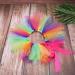 VILLCASE 1pc Pet Dog Rainbow Color Party Gauze Dress Beautiful Gauze Skirt Festive Mesh Tutu Skirt (Colorful)- Pet Dog Supplies - Buy Online on GoSupps.com