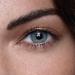 Anesthesia colored contact lenses Mar (diopttria-0.50)-strongly covering monthly lenses of the Anesthetic series for 6 months light blue color lenses perfect for dark eyes anesthetic mar