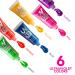 UV Body Paint 10ml - 6 Pack | Glow in the Dark Neon Face & Body Paint for Adults | Splashes & Spills - Buy Online on GoSupps.com
