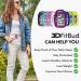 3DFitBud Simple Step Counter Walking 3D Pedometer - Plum | Clip & Lanyard Included - Buy Online on GoSupps.com