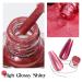Shop Mizhse DIY Red Nail Glitter Chrome Powder 10ml Shiny Mirror Effect for Stunning Manicures | UV-LED Safe - Buy Online on GoSupps.com
