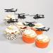 Ercadio 24 Pack Helicopter Cupcake Toppers Black Glitter Aircraft Cupcake Picks Plane Cupcake Toppers for Airplane Theme Party Birthday Baby Shower Cake Decor Supplies C-black 2 - Buy Online on GoSupps.com