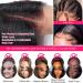 Megalook 36 Inch Body Wave Human Hair Wig | HD Lace Front 200% Density | Bleached Knots | Brazilian Real Hair | Natural Black Color - Buy Online on GoSupps.com