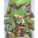 Green Football Footy Birthday Gummy Jelly Sweet Pouch Party Bag Kids Pick n Mix x 3