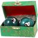 Tovinanna 4 Pieces Metal Massage Balls - Stress Relief Handballs for Effective Hand Massage | International Shipping Available - Buy Online on GoSupps.com