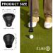 XSMSGO Golf Ball Retriever | Putter Grip Tool with Suction Cup | Portable Golf Ball Grabber for Putters | Black Medium - Buy Online on GoSupps.com