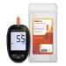 FORA uric acid meter with 10 test strips including 10 lancing devices in a bundle