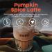 Bar Pumpkin Spice Latte Pack de 4 x250g Pr paration instantan e au caf citrouille cannelle & poivre de Jama que Vegan naturel sans ar mes artificiels 48tasses Fait main en Belgique 4 Orange - Buy Online on GoSupps.com