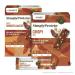 Simply Protein - Peanut Butter Chocolate Crispy Bars - Plant Based Protein Bars - Low Carb Low Sugar High Fibre - 13g Protein 2g Sugar 7g Fibre - Vegan Gluten Free Non GMO Kosher - 4 Bars Peanut Butter Chocolate 4 Count (Pack of 1)