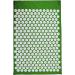 Acupressure Mat 68x42 cm - Green Massage & Nail Mat for Pain Relief & Relaxation | Best Acupuncture Mat for Body & Mind - Buy Online on GoSupps.com