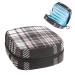 Women's bonds Storage pockets Stillpad Halter Multi Color Scottish Plaid Plaid Portable Period Kit Bag Feminine product bag for women girls color1