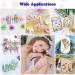 LUCISKY 204 Pcs Pressed Dried Flowers & Butterfly Stickers - Natural Real Flowers for Resin, Nails, Scrapbooking - DIY Art Crafts - Buy Online on GoSupps.com