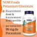 Now Foods Potassium Gluconate 99mg 250 Vegan Tablets Lab Tested Gluten Free Soy Free Vegetarian  - Buy Online on GoSupps.com