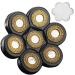 FOXSONIC 7 Blades Head Shaver Replacement Heads for Freedom Grooming 7 Heads Head shaver bald shaver Beard Electric Razor Shaver Head (GOLD+BLACK)