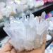 Crystal Rough Specimen Healed Natural White Angel Aura Crystal Cluster Electroplating Titanium Coating Quartz Cluster Stone As a Gift 500-600g - Buy Online on GoSupps.com