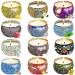 Relax Deep Sleep Scented Candles Lemon Fig Lavender Spring Fresh Rose Jasmine Vanilla Bergamot Strawberry Peppermint Rosemary Gardenia Natural Soy Wax Portable Travel Tin Fragrance -12 Pack #9 scented Candles Gift Set 12 Pack