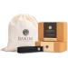 Dakini Wellness Cork Yoga Blocks 2 Pack | Eco-Friendly Yoga Kit with Bag, Block, & Strap | Ideal for Stretching, Workout, Pilates - Buy Online on GoSupps.com