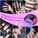 256W UV Gel Nail Lamp with 4 Timer Settings and 57 Lamp Beads - Fast Professional Dryer for Gel Nail Polish with Auto Sensor - Includes 7 Free Gifts - Buy Online on GoSupps.com