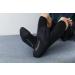 Yomandamor Men's Bamboo Diabetic Over The Calf Socks 4-Pack Black | Size 10-13 - Buy Online on GoSupps.com