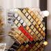 Cedilis Clear Lipstick Holder Organizer - 3 Pack | 84 Space Acrylic Display Stand | Fish Shape Lip Gloss Storage - 28 Slot - Buy Online on GoSupps.com