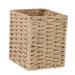 ABOOFAN 1 piece of cardboard woven storage box basket made of desk waste-bin pin mug for the desk wicker basket Finishing basket wire frame office pen holder