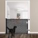 Retractable Baby Gate Dog Gate - Wiscky Extra Wide Safety Gates 33" Tall  Extends to 59" Wide  Easy to Roll and Latch Dogs Gate for Doorways  Stairs  Hallways  Deck  Banisters Indoor/Outdoor (Black) 33x59 Inch Black - Buy Online on GoSupps.com
