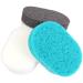 3x Two Sided Exfoliating Bath Sponges - Relaxing Body Scrubbers