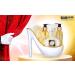 BRUBAKER Luxury Vanilla Spa Beauty Set | 6-Piece Bath & Shower Gift Set in Ceramic Stiletto White Gold | International Shipping Available - Buy Online on GoSupps.com