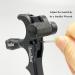 HuntaBear 360 Rotate Caliper Thumb Release for Compound Bow - Archery Accessories | Black 4 Fingers - Buy Online on GoSupps.com