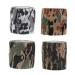 Yardwe 8 Rolls Outdoor Camouflage Sports Self-Adhesive Tape Agate Slice Pendant Compression Tape First Athletic Tape Finger Bandages Protective Gear Invisible Non-Woven Fabric