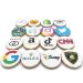 Custom Print Sugar Cookies - Personalize Your Celebration | Logo Birthday Wedding Baby Shower Graduation Holidays | 12 Pack - Buy Online on GoSupps.com