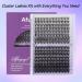 320 PCS Fluffy Lash Clusters - 3D Volume Faux Mink Eyelashes with Invisible Band | 10-16mm Wispy Eyelash Extensions for Easy Application - Buy Online on GoSupps.com
