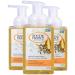 South of France Natural Body Care Foaming Hand Soap 8oz - Foam Hand Wash (Orange Blossom Honey 3 Bottles) Orange Blossom Honey 8 Fl Oz (Pack of 3)