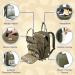 Buy Ruvalino Baby Wrap Backpack - Multifunctional Diaper Bag with Portable Pad Pacifier Holder & Stroller Belts | Ideal for Moms & Dads - Army Green - Buy Online on GoSupps.com