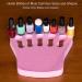 Blush Pink ButterFox Nail Polish Organizer & Hand Rest Station for Manicure - Nail Art Holder - Buy Online on GoSupps.com