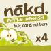 Nakd Apple Danish Natural Oat Bar - Vegan - Gluten Free - Healthy Snack - 35g x 4 bars