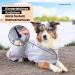 True Love of Animals Dog Towel - Washable Quick-Dry Bathrobe for All Dog Sizes - Cozy Cold Protection - M Dark Gray - Buy Online on GoSupps.com