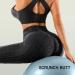 Oielai Women's High Waist Push Up Leggings | TikTok Fitness & Yoga Pants - Black - Buy Online on GoSupps.com