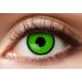Balinco contact lenses colored without strength motif lenses eye lenses costume accessories for cosplay Halloween carnival carnival dia los muertos party festival rave (Solid green)